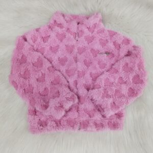 Casaco Feminino Infantil Pelucia
